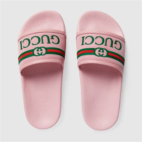 gucci slide girls|Gucci slides kids girls.